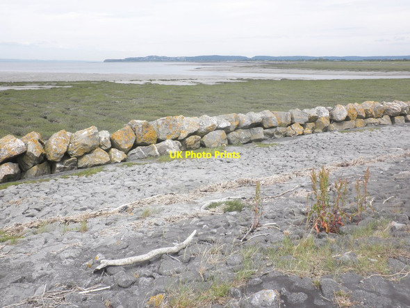 Photo 6"x4" Coastal defences at the mouth of River Yeo Wick St Lawrence c2015