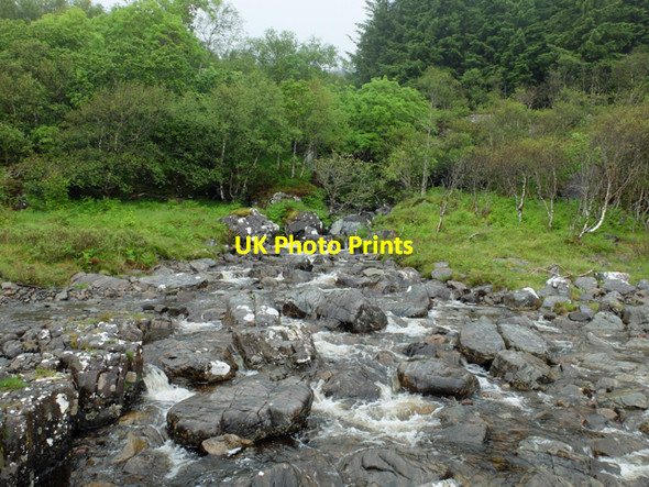 Photo 6"x4" Mouth of the Allt Coire Gasgain Duisdalemore\/Duisdeil M\u00f4r c2015