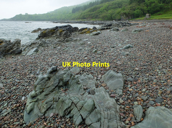 Photo 6"x4" Shingle beach on the Sound of Sleat Duisdalemore\/Duisdeil M\u00f4r c2015
