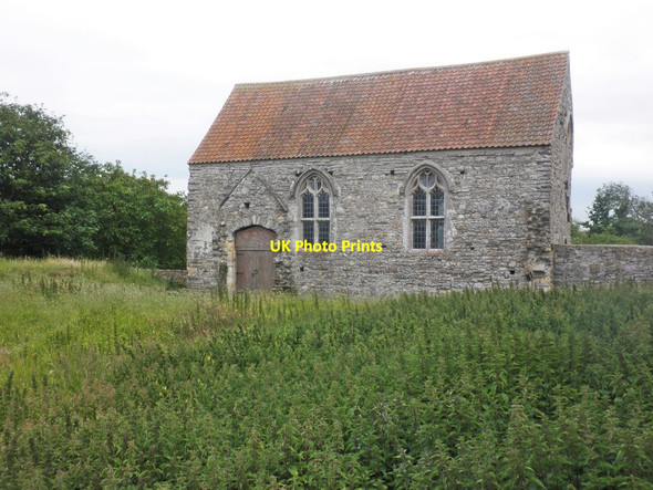 Photo 6"x4" Chapel at Woodspring Priory Woodspring Priory c2015
