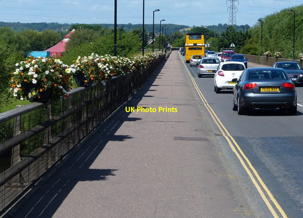 Photo 6"x4" St. Peter's Bridge in Stapenhill Burton upon Trent c2015