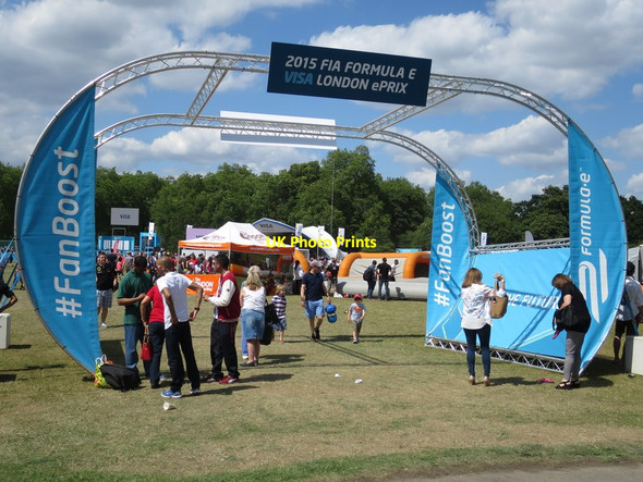 Photo 6"x4" Formula E, Battersea Park Battersea c2015
