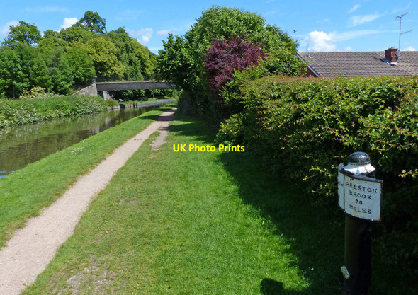Photo 6"x4" Towpath along the Trent & Mersey Canal Burton upon Trent c2015