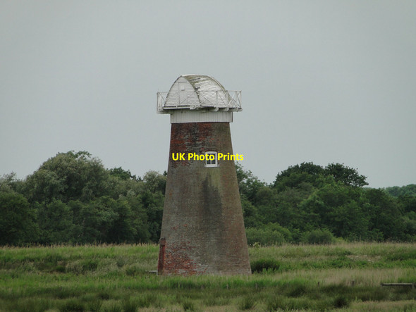 Photo 6"x4" West Somerton derelict drainage pump West Somerton c2015