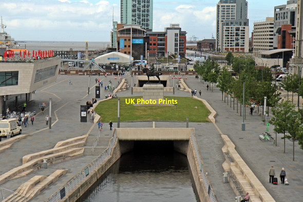 Photo 6"x4" Pier Head, Liverpool Seacombe c2015