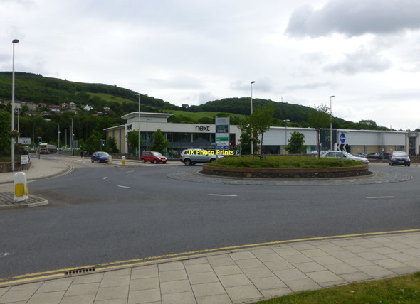 Photo 6"x4" Gala Water Retail Park Galashiels c2015