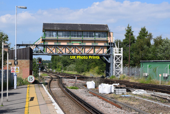 Photo 6"x4" Canterbury West signal box Canterbury\/TR1457 c2015