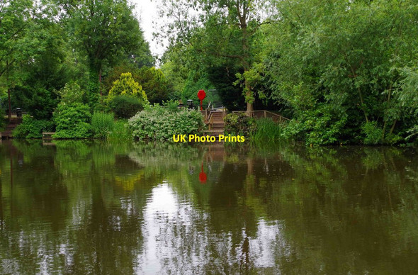 Photo 6"x4" Heriotts Pool, Droitwich Lido, Droitwich Spa, Worcs Droitwich c2015