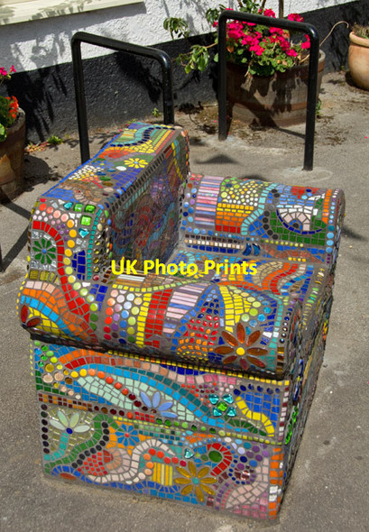Photo 6"x4" Mosaic armchair, Otley Otley\/SE2045 c2015