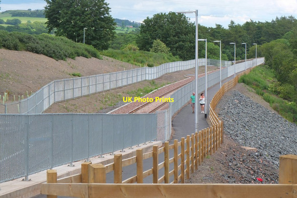 Photo 6"x4" Borders Railway, Galashiels Galashiels c2015