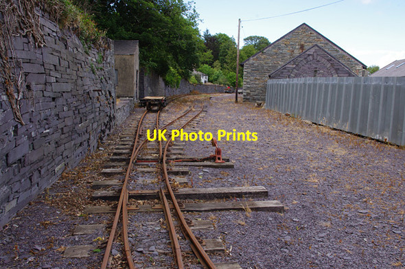 Photo 6"x4" Penrhyn Quarry Railway Coed-y-parc c2015