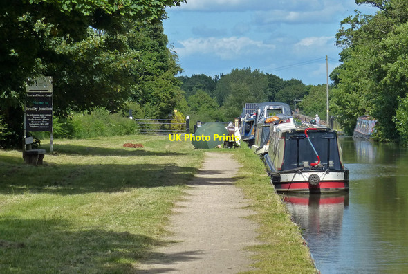 Photo 6"x4" Visitor moorings at Fradley Junction Fradley Junction c2015