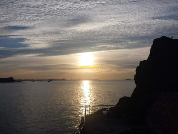 Photo 6"x4" Coastal East Lothian : Dunbar Sunset Dunbar c2015