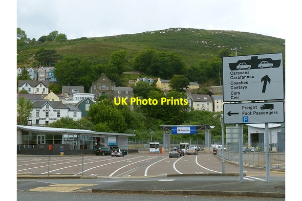Photo 6"x4" The entrance to Fishguard Ferry Port Goodwick\/Wdig c2015