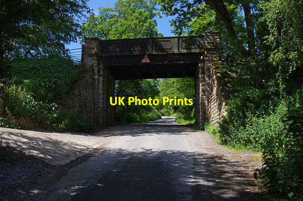 Photo 6"x4" Disused railway bridge Bangor\/SH5771 c2015