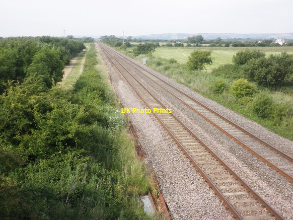 Photo 6"x4" Main line to Bristol Wick\/ST3253 c2015