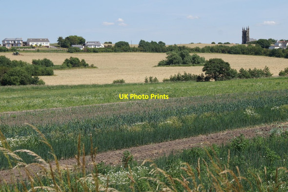Photo 6"x4" Gaw Hill from Booth's Lane, Aughton Ormskirk c2015