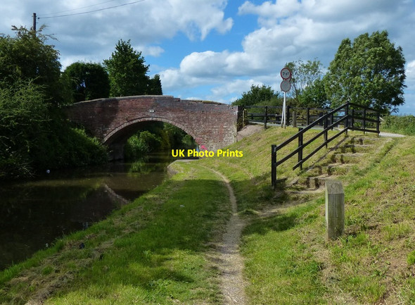 Photo 6"x4" Royles Bridge No 57 Handsacre c2015