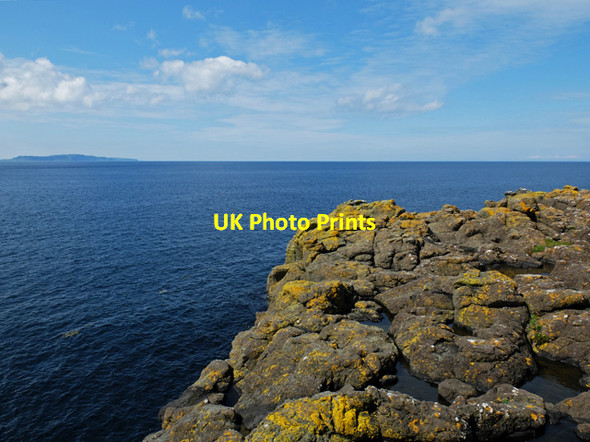Photo 6"x4" Cliff edge at Rubha an D\u00c3\u00b9nain Rubha an D\u00f9nain c2015