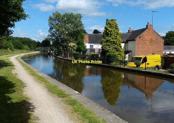Photo 6"x4" Trent & Mersey Canal in Armitage Armitage\/SK0716 c2015