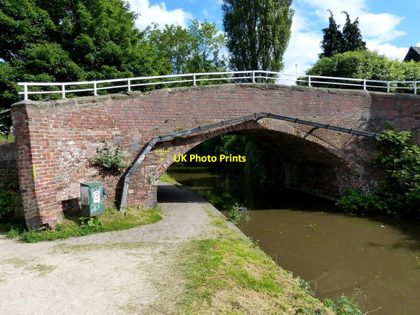 Photo 6"x4" Mossley Bridge No 65 Rugeley c2015