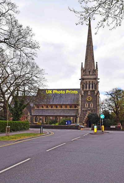 Photo 6"x4" Christ Church, Christchurch Road, Reading Reading c2015