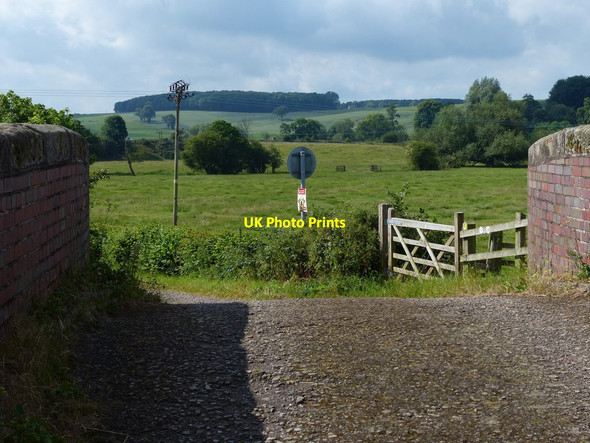 Photo 6"x4" Sandy Lane crossing the Trent & Mersey Canal Salt c2015