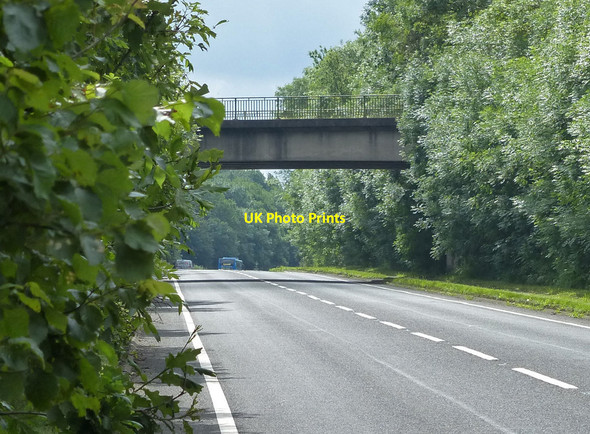 Photo 6"x4" Little Tixall Lane crossing the A51 Great Haywood c2015