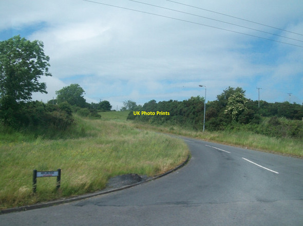 Photo 6"x4" Entrance into the New Line Road from the A24 Loughinisland c2015