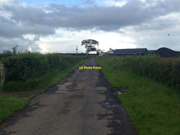 Photo 6"x4" Minor road near Killoch Auchmillan c2015 P1