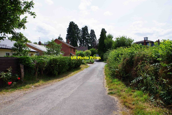 Photo 6"x4" Yock Lane entering Wick, Worcs Pershore c2015