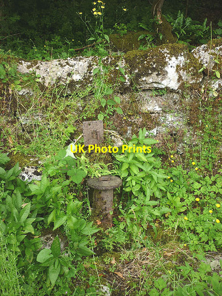 Photo 6"x4" Old water pump by Throughs Lane, Storth Sandside\/SD4880 c2015