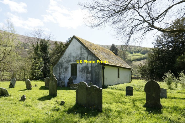 Photo 6"x4" North Side of St Padarn Llanbadarn-y-garreg c2015