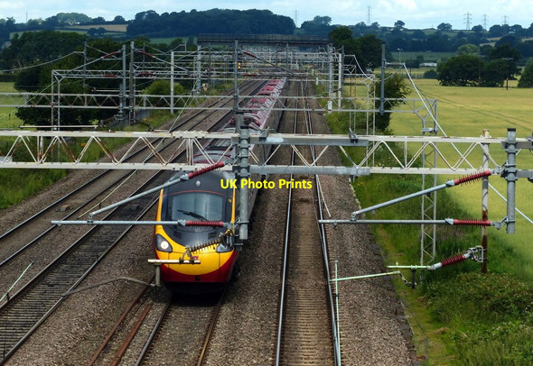 Photo 6"x4" Train on the West Coast Main Line Rugeley c2015