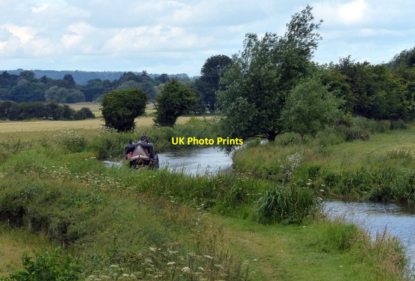 Photo 6"x4" Narrowboat on the Trent & Mersey Canal Rugeley c2015