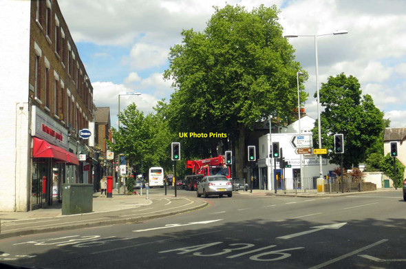 Photo 6"x4" Kew Road from Twickenham Road Richmond\/TQ1874 c2015