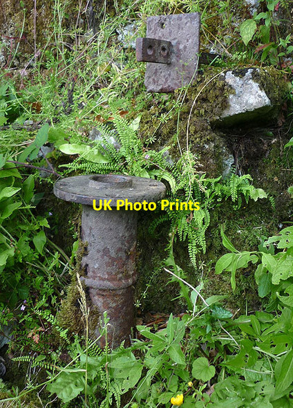 Photo 6"x4" Old water pump by Throughs Lane, Storth (2) Sandside\/SD4880 c2015