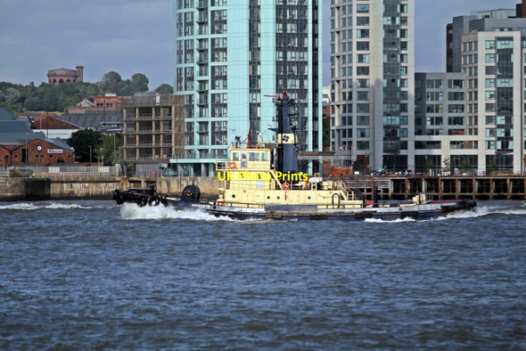 Photo 6"x4" Ashgarth, River Mersey Seacombe c2015