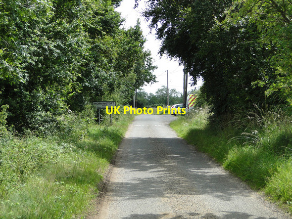 Photo 6"x4" About to enter Horningtoft Horningtoft c2015