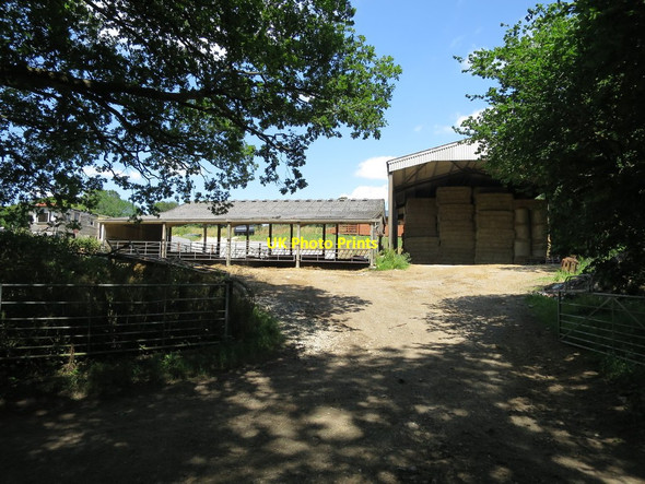 Photo 6"x4" Barns at Netters Hall Farm Crit Hall c2015