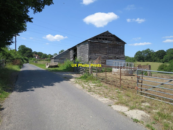 Photo 6"x4" Barn at Attwater Farm Crit Hall c2015 P2