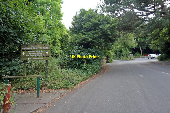 Photo 6"x4" Welcome to Eastham Country Park Eastham Ferry c2015