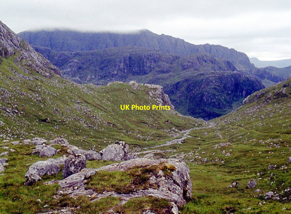 Photo 6"x4" Valley of the Allt Bruthach an Easain Carnan B\u00e0n c1977