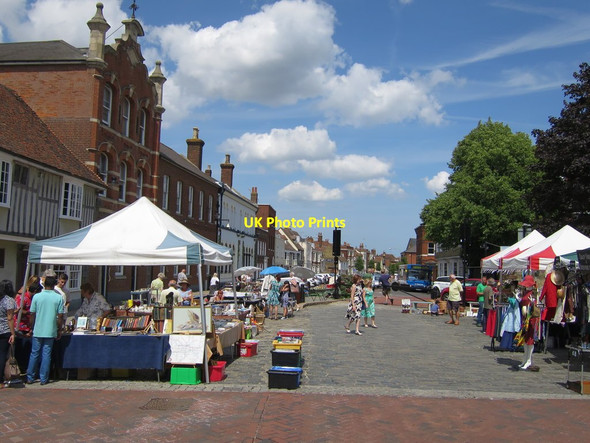Photo 6"x4" Faversham Market, Court Street Faversham c2015