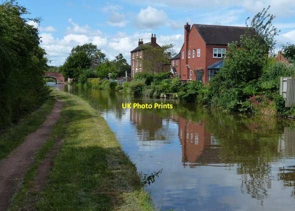 Photo 6"x4" Trent & Mersey Canal at Little Stoke Stone\/SJ9034 c2015