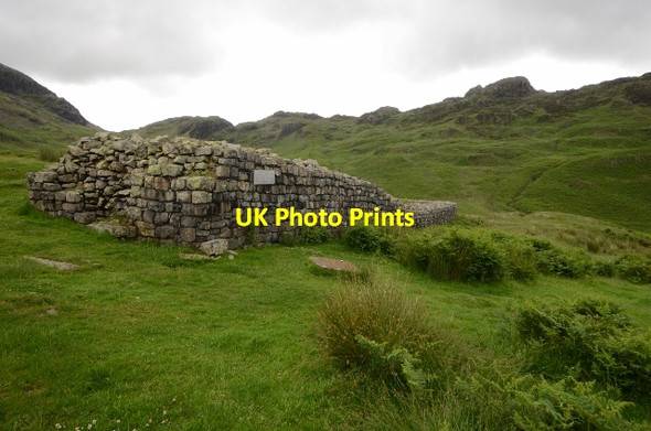 Photo 6"x4" Hardknott Roman Fort Cockley Beck\/NY2401 c2015 P3