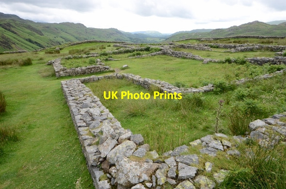 Photo 6"x4" Hardknott Roman Fort Cockley Beck\/NY2401 c2015