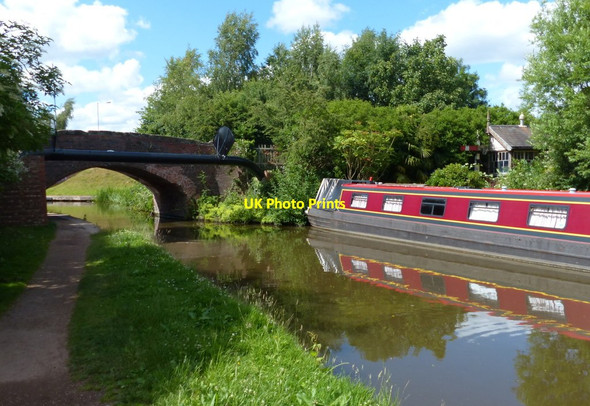 Photo 6"x4" Whitebridge Lane Bridge No 96 Stone\/SJ9034 c2015