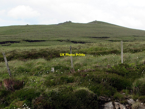 Photo 6"x4" Auchope Cairn from Pennine Way Auchope Cairn c2015