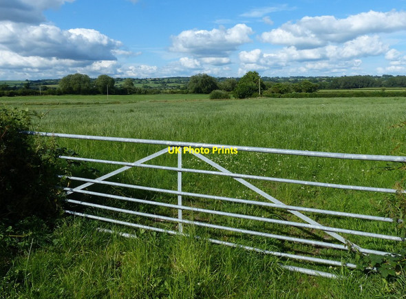 Photo 6"x4" Farmland in the Trent Valley Marston\/SJ9227 c2015